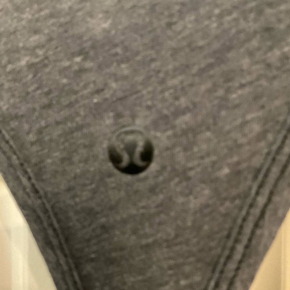 LuLuLemon Athletic Racer Tank, Charcoal, lightweight, Good Condition, Sz S - Picture 9 of 11